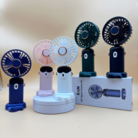Beliebter Sommer-Mini-Ventilator Tragbarer Wiederaufladbarer Handventilator für den Fußball-Weltmeisterschafts-Cup Outdoor-Nutzung
