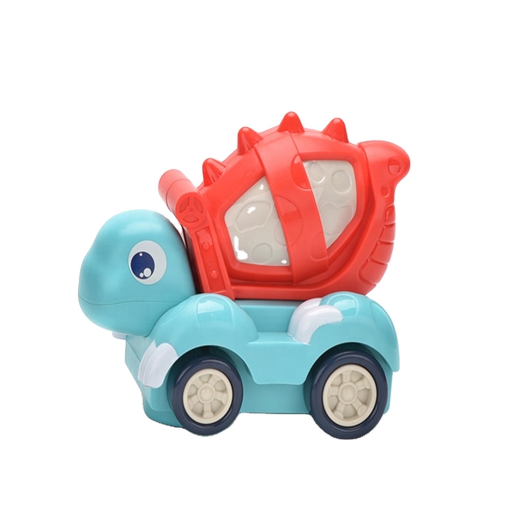 High Quality Plastic Battery Operated Animal Zigotech Universal Cartoon Mixer Truck Dinosaur Toys Cars Vehicle For Kids