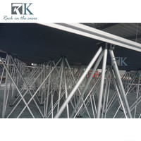 Plateforme de scène carrée en aluminium Spider Riser 4ftx4ft pour expositions et présentations