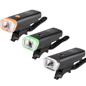 Yueli Bicycle Headlight <b>Led</b> Rechargeable With Straps IpX4 Waterproof 4 Modes <b>Micro</b> Usb Charging Cycling <b>Light</b> - Product Image 1