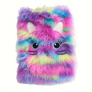 High Quality Thermal Binding Plush Cover Cute Mini Animal-Themed Custom Journal <b>Diary</b> Hardcover <b>A5</b> 80 Sheets USA Mairun Kids - Product Image 4
