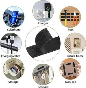 Промышленные липучки: эластичные самоклеящиеся силиконовые липучки повышенной прочности, пришивные клейкие ленты-липучки - Product Image 6