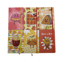 Cuaderno Personalizado de Tapa Dura A5 con Cubierta de Plástico Transparente, Logotipo Personalizado, Cuaderno Kawaii, Femenino y Lindo