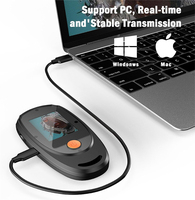 Ultra Macro Handheld Digital Microscope with 2.0 Inch Screen, Portable 500x Magnifying Glass 8 Adjustable 3-Level LED Lights