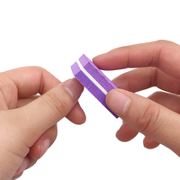 Mini bloc de vernis à ongles, éponge personnalisée pour outils Nail Art, tampon Durable, Double face, 100 pièces/lot, TF28, nouveauté