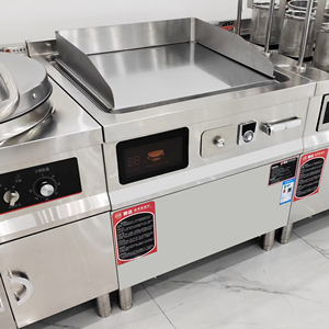 12kW Commerciële Inductie Grillplaat RVS Platte Elektrische Grillplaat voor Steak Teppanyaki - Product Image 4