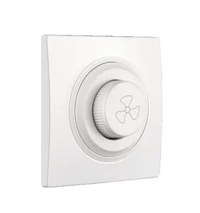 Europe standard electric fan speed controller wall switch dimmer 300W