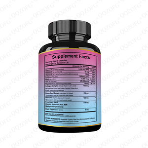 Cápsulas de Colágeno OME Privadas con Biotina, Queratina, Ácido Hialurónico, <span class=keywords><strong>Magnesio</strong></span>, MSM, Semilla de Uva, Vitaminas A, C <span class=keywords><strong>y</strong></span> E 14 en 1 - Product Image 2