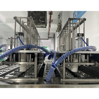 Machine de scellage de tasses de nouilles instantanées, machine de remplissage et de scellage de bols de ramen pour usine