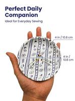 Bol magnétique porte-aiguilles en stock, motifs variés, sans frais de configuration, faible MOQ 50 pièces, prêt à expédier, pour couture, quilting, broderie, RoHS CE