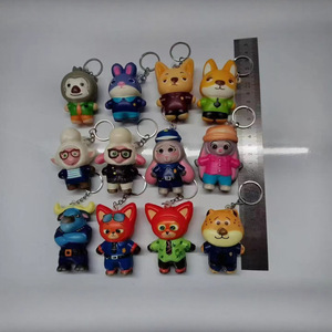 พวงกุญแจตุ๊กตาสัตว์การ์ตูนนุ่มนิ่ม บีบแล้วคืนรูปช้าๆ ของเล่นคลายเครียด 24 แบบ รูปทรง 3 มิติ พกพาสะดวก - Product Image 2