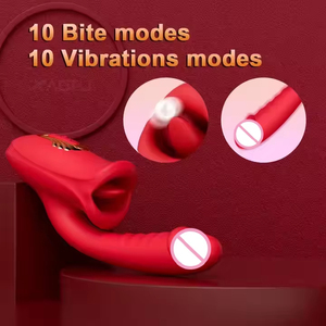LOVE Powerful Merchants 3 1Powerful Female Adult Clitoris Licking Nipple Stimulation Dildo G-spot <b>Vibrator</b> Sex Toy IPX6 - Product Image 4