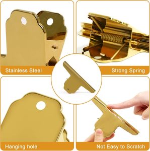 Carpeta de Archivos de Oficina, Clip Metálico de 78 mm con Forma de Mariposa para Menús de Restaurantes y Bares - Product Image 4