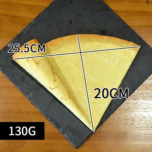 Crêpes artificielles, fausses gaufres, modèles de desserts pour présentation, idéales pour café, brunch, crème glacée, fruits, fromage - Product Image 4
