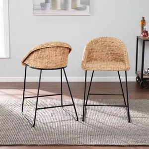 Silla de Comedor de Mimbre para Jardín, Exterior, Restaurante, <span class=keywords><strong>Cocina</strong></span>, Estilo Americano, de <span class=keywords><strong>Aluminio</strong></span>, Diseño Nuevo 2022 - Product Image 6