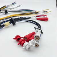 Haute qualité paire torsadée câble Audio automatique RCA haut-parleur Aux voiture stéréo Hifi USB boîte à fusibles moniteur Microphone stéréo faisceau de câblage