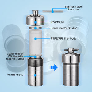 Toption-Reactor de síntesis hidrotérmica, 50ml, acero inoxidable, químico, autoclave - Product Image 5
