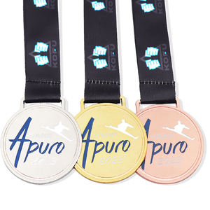 Fabricación de medallas de premio de diseño gratuito Logotipo de natación personalizado Medallas de <span class=keywords><strong>ping</strong></span> <span class=keywords><strong>pong</strong></span> deportivas de metal Medalla y <span class=keywords><strong>trofeos</strong></span> 3D - Product Image 4