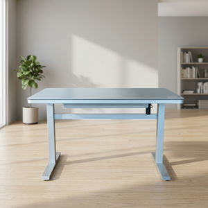 KTS-241026-04 Metal <b>Computer</b> <b>Desk</b> With Drawer Adjustable Height Modern Office <b>Desk</b> - Product Image 3