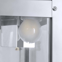 Machine à Popcorn Haute Capacité 6 oz, Machine à Popcorn Électrique Industrielle Commerciale