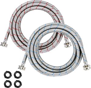 Manguera <span class=keywords><strong>de</strong></span> <span class=keywords><strong>Lavadora</strong></span> <span class=keywords><strong>de</strong></span> Acero Inoxidable <span class=keywords><strong>de</strong></span> Alta Calidad, Manguera <span class=keywords><strong>de</strong></span> <span class=keywords><strong>Entrada</strong></span> para <span class=keywords><strong>Lavadora</strong></span>, Líneas <span class=keywords><strong>de</strong></span> Suministro - Product Image 1