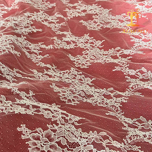 Wholesale <strong>Cheap</strong> 100% Polyester French Bridal tulle <strong>Lace</strong> <strong>Fabric</strong> XM-FL0171 - Product Image 6