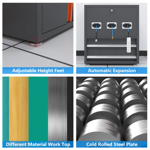 Hot Selling Cold Rolled Steel <b>Tool</b> Cabinet Lockable Portable Easy Install Auto Repair Shop <b>Tool</b> <b>Box</b> <b>for</b> Auto Garage Customized - Product Image 3