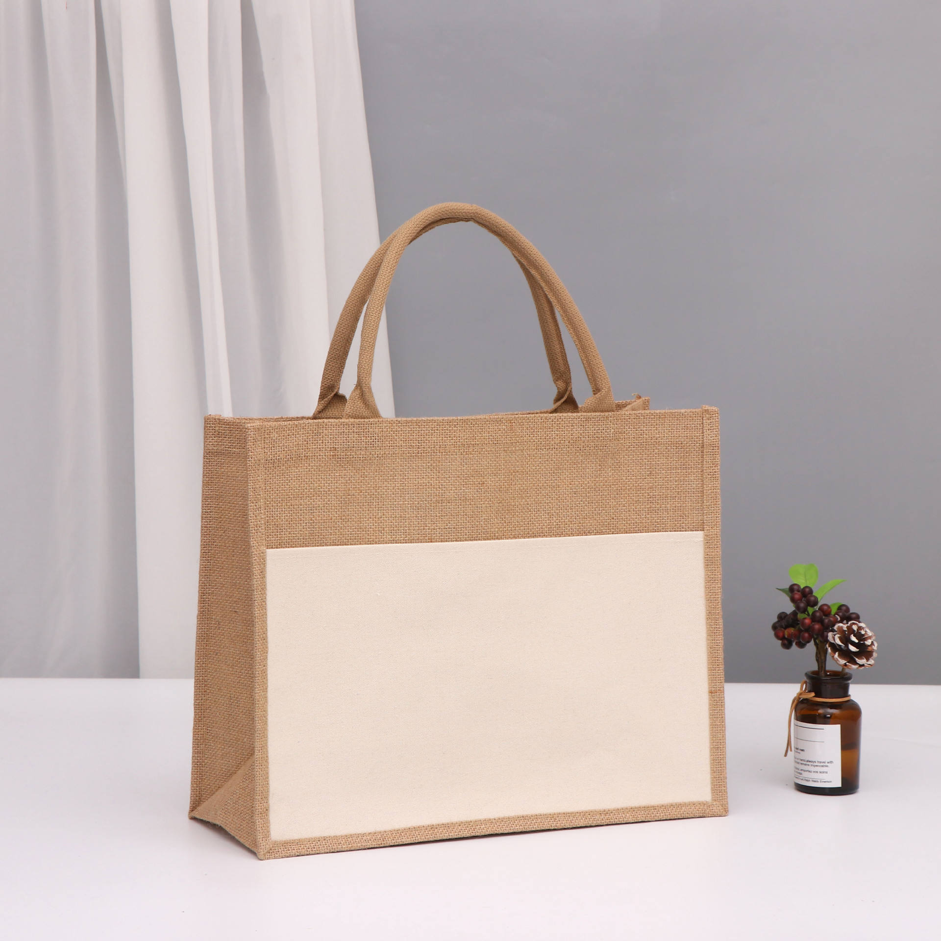 Horizontal size 27 * 35 * 17 * linen color