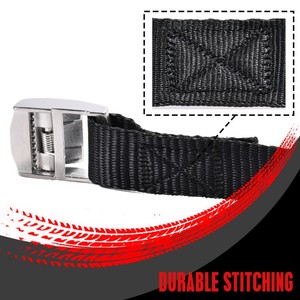 <span class=keywords><strong>Sangle</strong></span> <span class=keywords><strong>d</strong></span>'<span class=keywords><strong>arrimage</strong></span> à came haute tension en acier inoxydable 304L / 316L, capacité 350daN, <span class=keywords><strong>pour</strong></span> barres de toit, directement de l'usine - Product Image 2