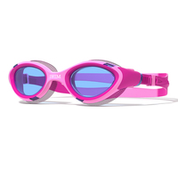 Lunettes de natation pour enfants en silicone, anti-buée, étanches, réglables, lunettes de plongée