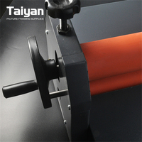 Laminateur manuel à froid Taiyan pour films photo, machine de plastification PVC vinyle de bureau, largeur maximale 1000 mm, garantie 1 an