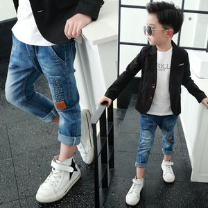 กางเกงยีนส์พรีเมียมใหม่ ขายส่งจากจีน กางเกงยีนส์เดนิม กางเกงยีนส์ขาด - Product Image 1