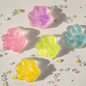 Juguete Antiestrés Kawaii de 6.5cm con Forma de Pata de Gato de Cristal TPR, Juguete Blandito para Niños y Adultos, Regalo de Descompresión, Juguete de Pata de Gatito - Product Image 1