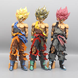 Statuetta in PVC di <span class=keywords><strong>Goku</strong></span> con Danni da Battaglia dei Sette <span class=keywords><strong>Dragon</strong></span> <span class=keywords><strong>Ball</strong></span>, Decorazione per Casa, Ornamento di Grandi Dimensioni - Product Image 1