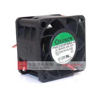 พัดลมระบายความร้อนซูนอน PMD2404PBB2-A DC24V 6.0W พัดลมแบบแกนหมุนสำหรับอุปกรณ์อิเล็กทรอนิกส์ - Product Image 2