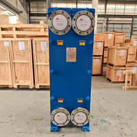 Échangeur de chaleur à plaques détachables TA1 pour la récupération de liquides salés, refroidissement et chauffage de liquides pour processus chimiques, haute économie d'énergie