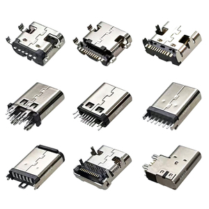 Connecteurs USB 2.0 3.0 TYPE-C Micro mâle et femelle <span class=keywords><strong>90</strong></span> °    180 °   Thermistance <span class=keywords><strong>TPC</strong></span> de type à brancher, en cuivre - Product Image 2