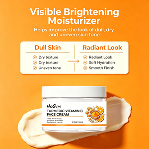 Crema Facial de Cúrcuma con 30% de Vitamina C y Ceramida, Potenciador de Luminosidad, Antienvejecimiento, Reparación de la Piel, Hidratante, Reduce Manchas Oscuras, Vegana - Product Image 2