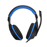 Casque PC en cuir Hyundai H6880 tendance, circum-auriculaire, basses profondes, suppression active du bruit, double connecteur, microphone pour gaming