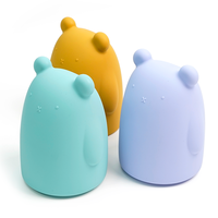 Haute qualité sûr sans Bpa forme animale dessin animé Silicone économie Pot Collection tirelire pour enfants bébé