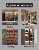 Offre Spéciale – Capteur de Proximité IR DC12V-24V 5A 60W/120W, Interrupteur Double Capteur de Porte Intelligent avec Indice de Protection IP22 pour Éclairage d'Armoire