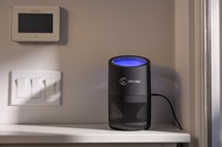 Lámpara para matar insectos en interiores, luz nocturna Led eléctrica, potente ventilador de succión, trampa para insectos voladores para dormitorio