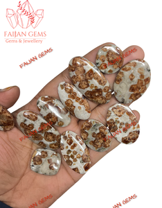 <b>Garnet</b> Limestone Loose Gemstone Jewelry Making Gemstone 100% Natural High Quality Color Natural Gemstone Unique Stone - Product Image 2