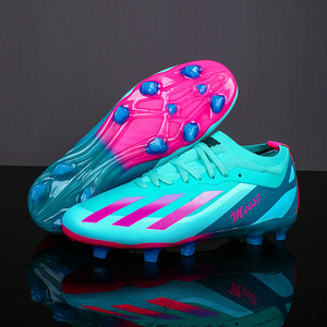 Nouvelles chaussures de football pour hommes, chaussures de foot pour adultes, crampons longs AG, crampons TF pour terrain synthétique, chaussures d'entraînement antidérapantes et respirantes - Product Image 4