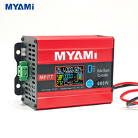 Contrôleur de charge solaire MPPT MYAMi Boost 600W réglable 48V/60V/72V, entrée PV 12-60V, courant de charge max. 15A, avec courant de charge 8A pour LiFePo4