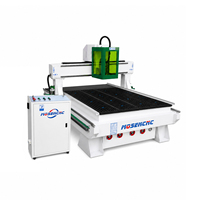 Machine de fraisage CNC Jinan Mosencnc 1325 avec table à vide et protection de la broche |   Gravure grand format pour meubles