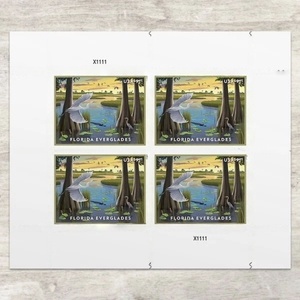 Autocollants de timbres postaux 2023 Great Smoky Mountains Us Forever, 5 feuilles de 100 autocollants, en vrac pour la décoration de fêtes - Product Image 5