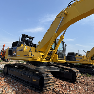 Maquinaria usada de construcción de núcleo de excavadora Komatsu PC450 de 45 toneladas con bomba de engranajes de motor - Product Image 5