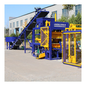 Máquina para Fabricar <span class=keywords><strong>Bloques</strong></span> <span class=keywords><strong>de</strong></span> Pavimento QT4-15S, Controlada <span class=keywords><strong>por</strong></span> PLC, Producción <span class=keywords><strong>de</strong></span> Concreto <span class=keywords><strong>de</strong></span> Alta Eficiencia para Fábricas <span class=keywords><strong>de</strong></span> 2000-8000 Metros Cuadrados - Product Image 1