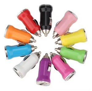 Custom Logo Ultra Short Mini Bullet Usb Car <b>Charger</b> Fast Charging Cargador - Product Image 3
